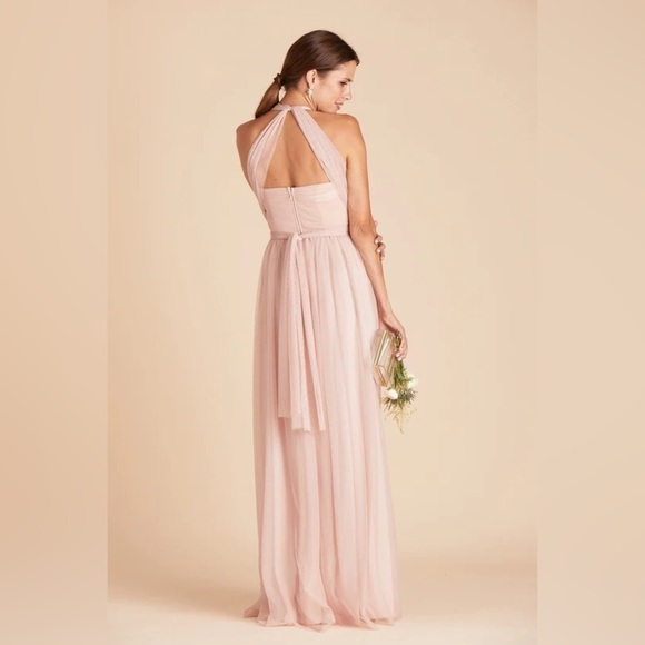 NWT Birdy Grey Christina Convertible Dress in Tulle Vintage Blush - Picture 5 of 10